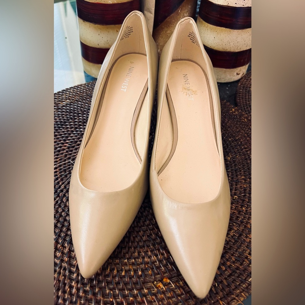 Nine West Beige Heels